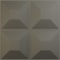 Ekena Millwork 11 7/8in. W x 11 7/8in. H Swindon EnduraWall Decorative 3D Wall Panel Covers 0.98 Sq. Ft. WP12X12SWISG - alternate 1